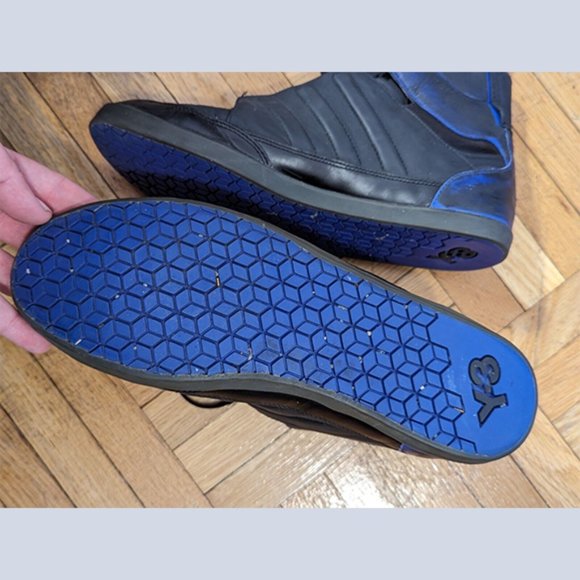 Y-3 Black High-Top Athletic Shoes - Picture 13 of 13